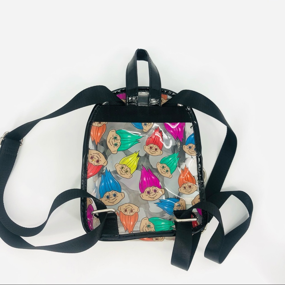 ✨Good Luck Trolls x Dolls Kill Clear Mini Backpack - Picture 8 of 9
